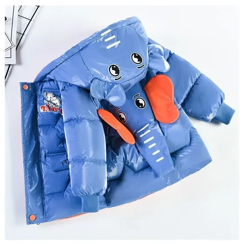 Baby Clothing Elephant - الأولاد القطن مبطن الكرتون ثلاثية الأبعاد