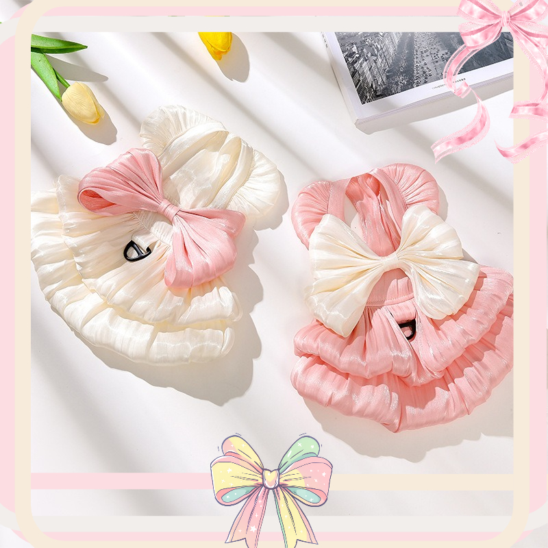 Baby Clothing Yarn - طفل القط فستان الأميرة القماش دمية