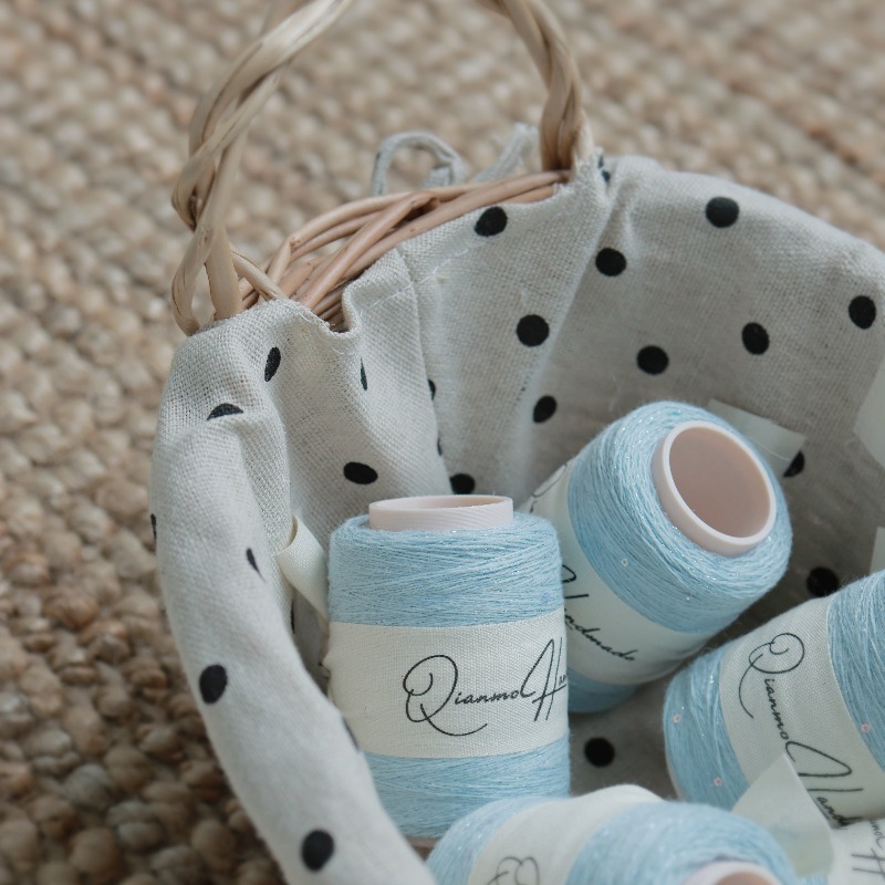 Baby Clothing Yarn - خيط ألباكا وراكون بسمك 0.6-1 مم،