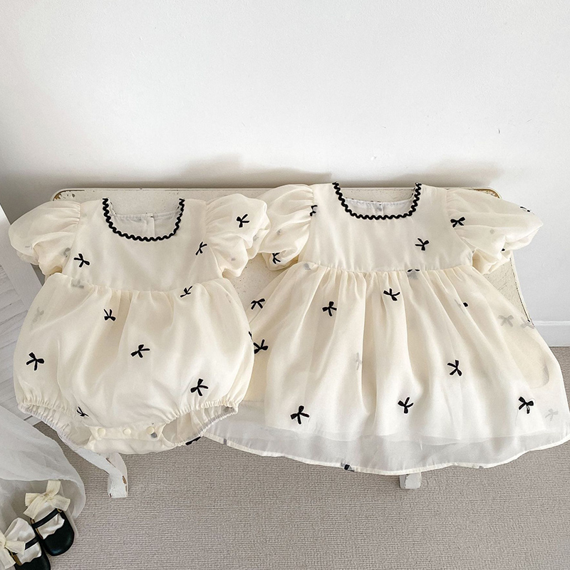 Baby Clothing For Summer - أطفال الأخوات ملابس الصيف طفلة فستان