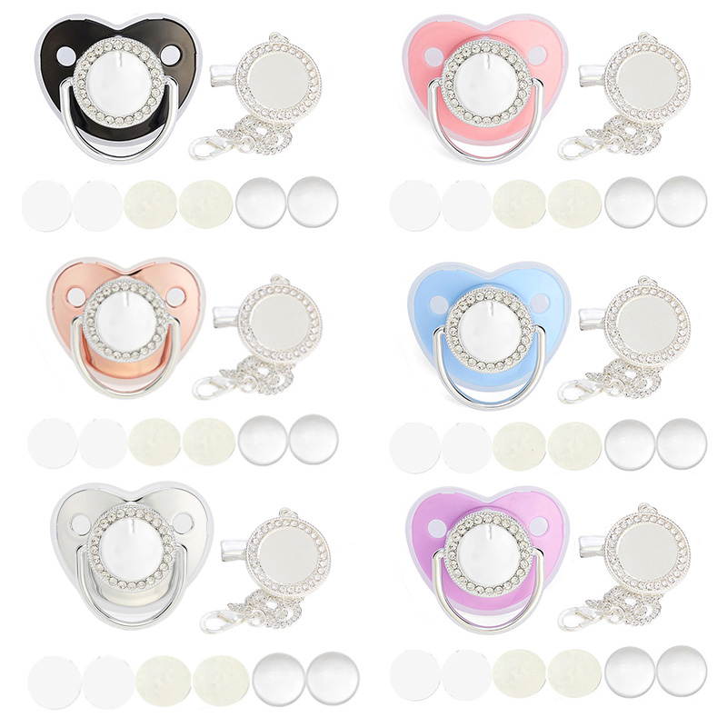 Baby Clothing Gift Set - لهاية أطفال فارغة فضية اللون مع