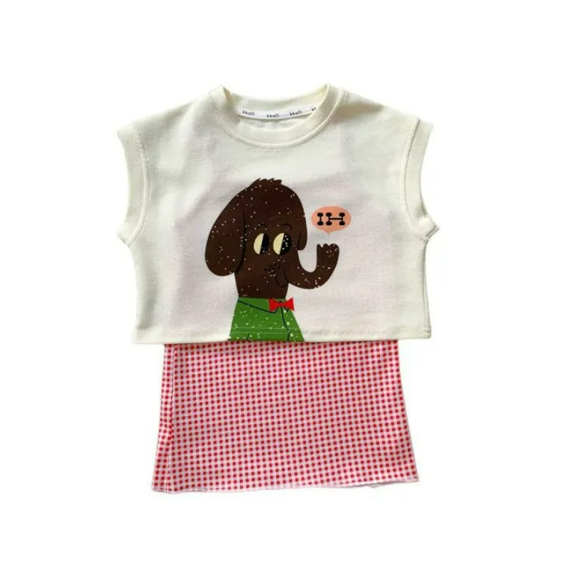 Baby Clothing Elephant - 2025 صيف جديد نمط طفل الفتيات