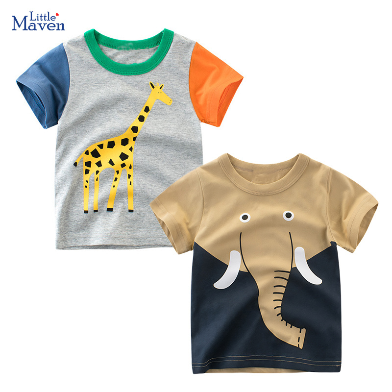 Baby Clothing Elephant - تيشيرتات صيفية للأطفال ، ملابس أولاد