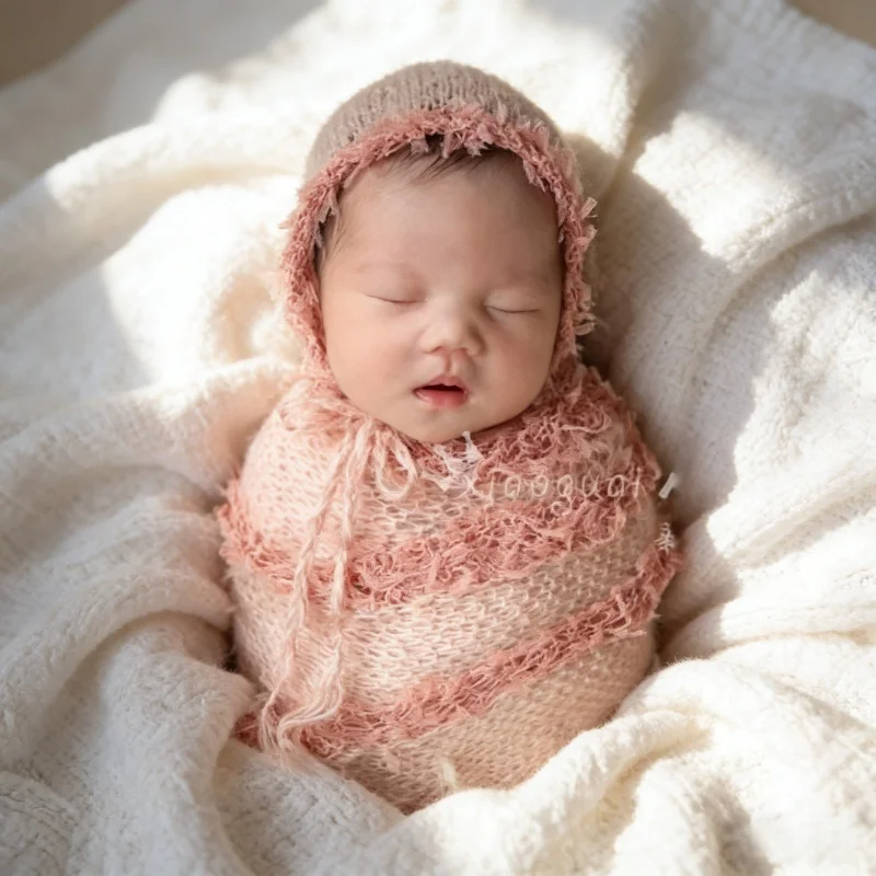 Baby Clothing Yarn - مستلزمات تصوير الأطفال، قماش تغليف من