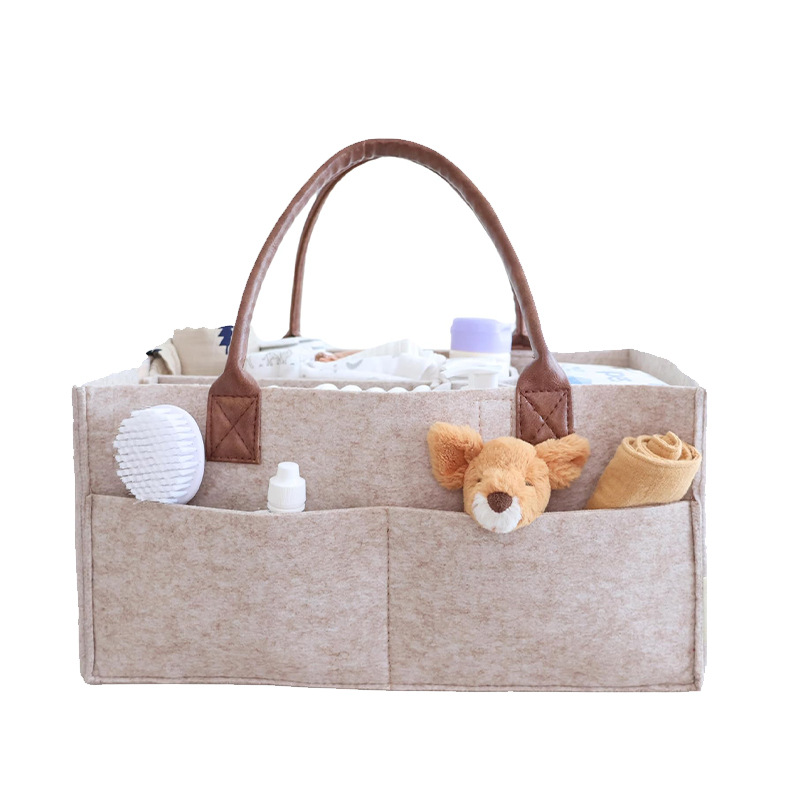 Baby Clothing Hamper - سلة تخزين من اللباد لغرفة الأطفال،