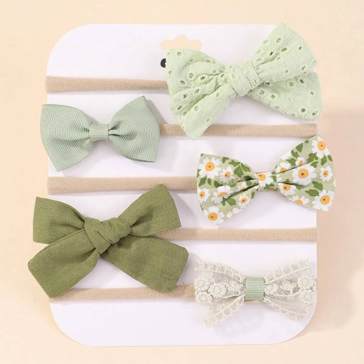 Baby Clothing Gift Set - 5 قطعة/المجموعة الطفل مطاطا عقال الوليد