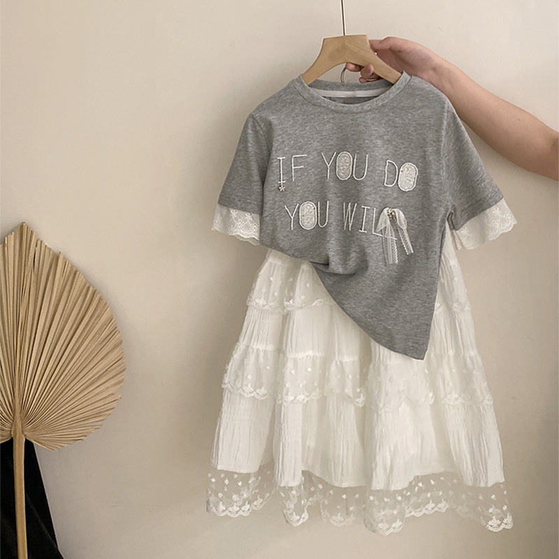Baby Clothing Yarn - الفتيات دعوى 2025 صيف جديد ملابس