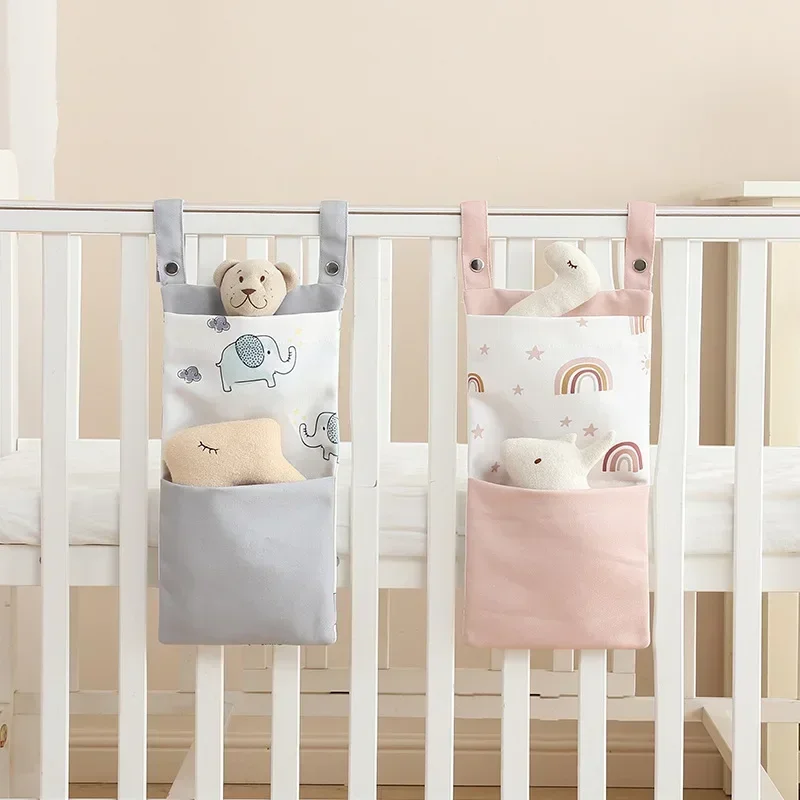 Baby Clothing Hamper - سرير الطفل المنظم السرير حقيبة تخزين