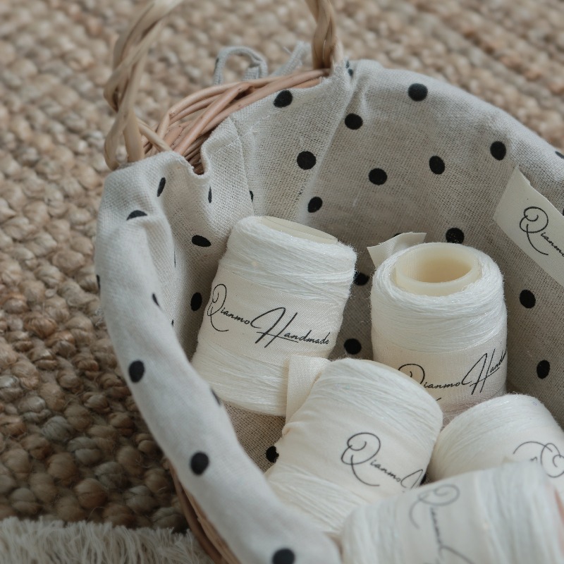 خيط ألباكا وراكون بسمك 0.6-1 م - مراجعة Baby Clothing Yarn وسعره