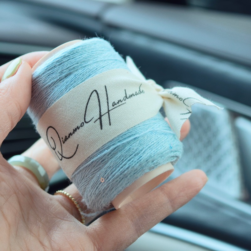 خيط ألباكا وراكون بسمك 0.6-1 م - مراجعة Baby Clothing Yarn وسعره