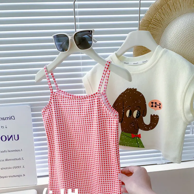 2025 صيف جديد نمط طفل الفتيات  - مراجعة Baby Clothing Elephant وسعره