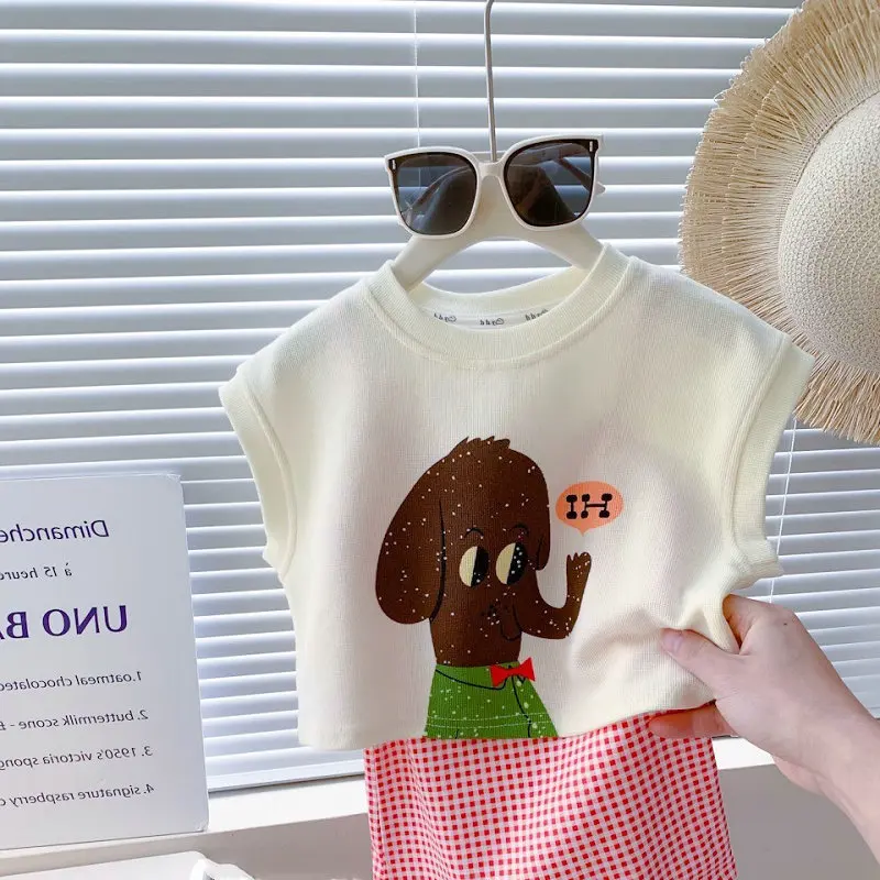2025 صيف جديد نمط طفل الفتيات  - مراجعة Baby Clothing Elephant وسعره
