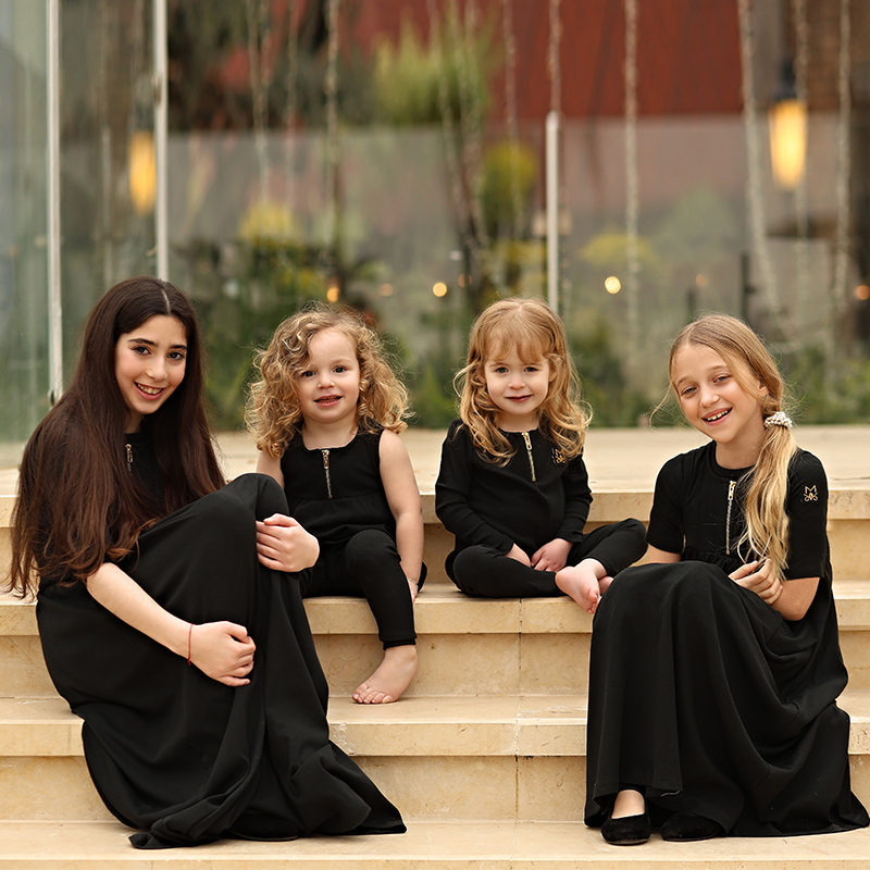 ملابس صيفية سوداء مضلعة متطابق - مراجعة Baby Clothing For Summer وسعره