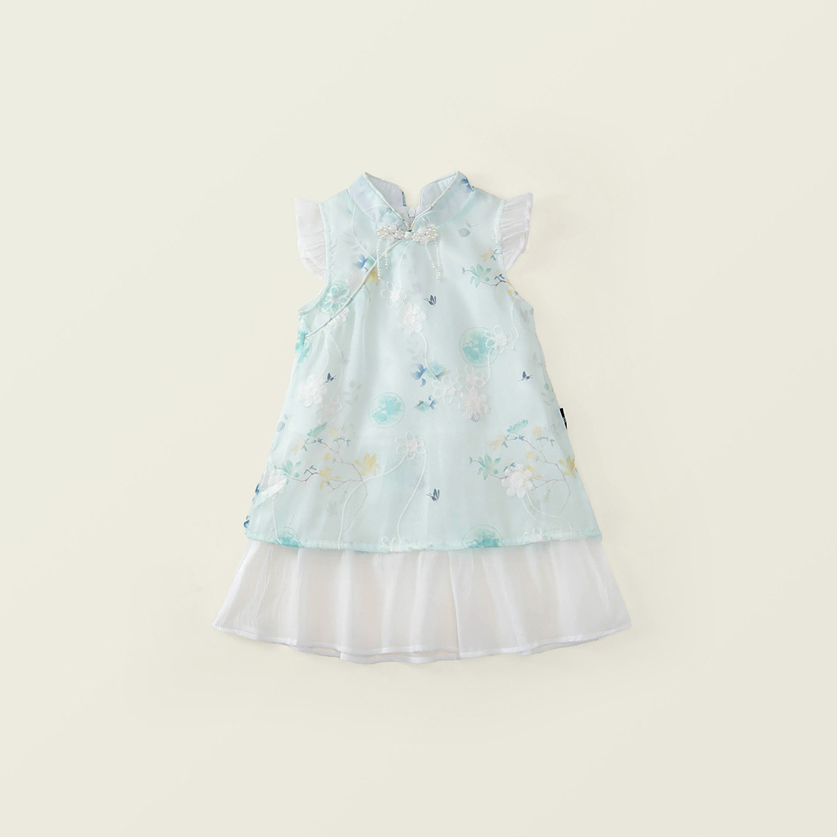 فستان تشيونغسام صيني جديد للفت - مراجعة Baby Clothing Yarn وسعره