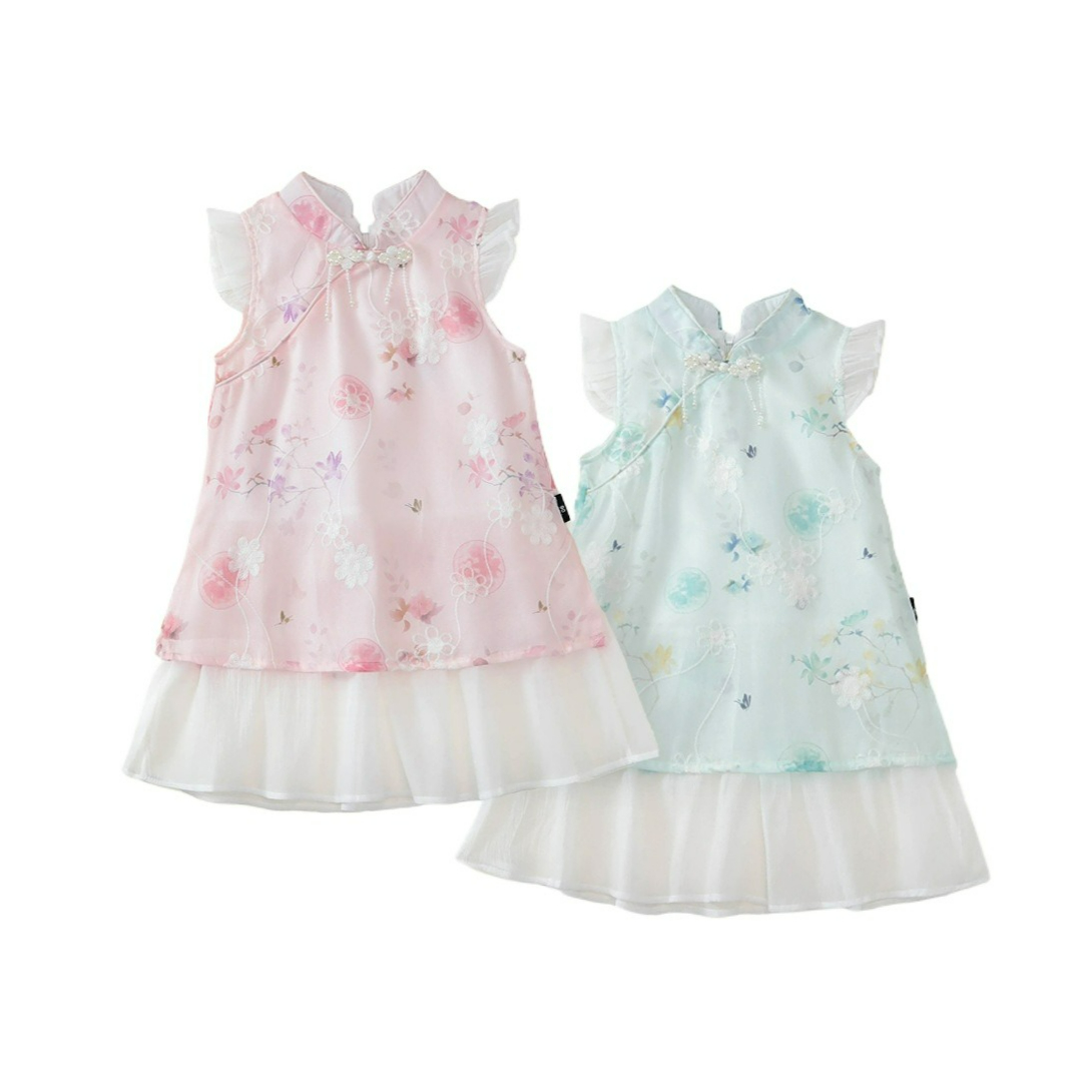 فستان تشيونغسام صيني جديد للفت - مراجعة Baby Clothing Yarn وسعره