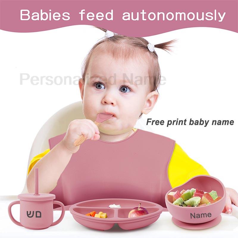 طقم إطعام الأطفال من السيليكون - مراجعة Baby Clothing Gift Set وسعره