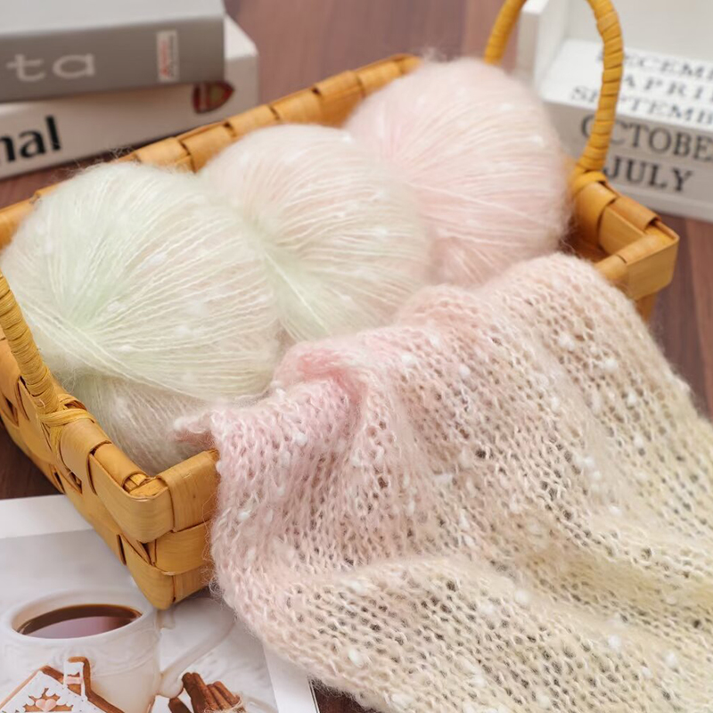 الألبكة الموهير غزل الكروشيه 1 - مراجعة Baby Clothing Yarn وسعره