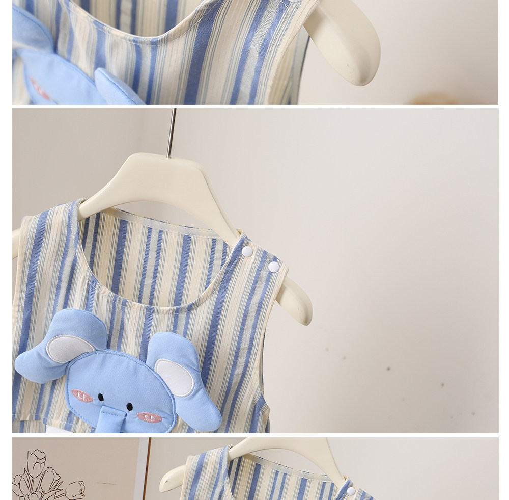 رومبير صيفي بدون أكمام للأطفال - مراجعة Baby Clothing Elephant وسعره