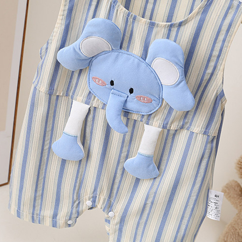 رومبير صيفي بدون أكمام للأطفال - مراجعة Baby Clothing Elephant وسعره
