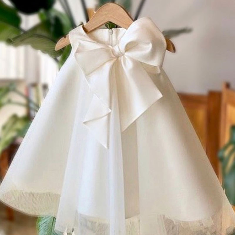 فستان بناتي صيفي بفيونكة كبيرة - مراجعة Baby Clothing For Summer وسعره