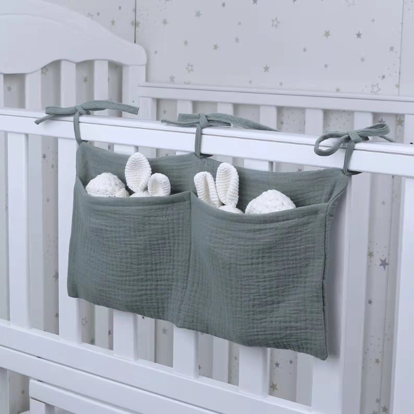 حقيبة تخزين سرير الطفل المحمول - مراجعة Baby Clothing Hamper وسعره