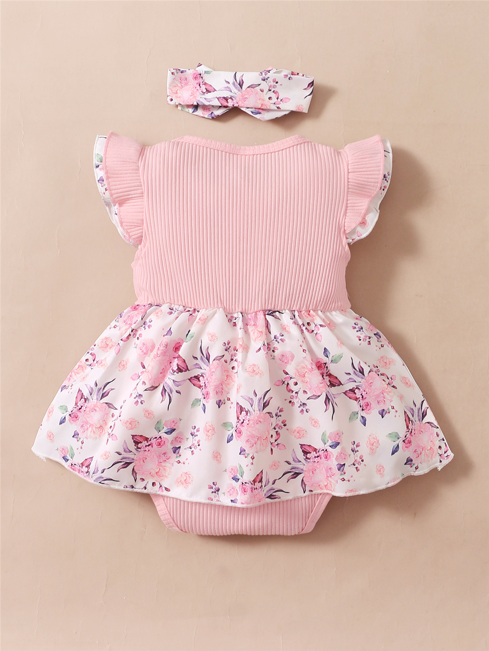 0-18 أشهر طفلة الأزهار رومبير  - مراجعة Baby Clothing Online وسعره