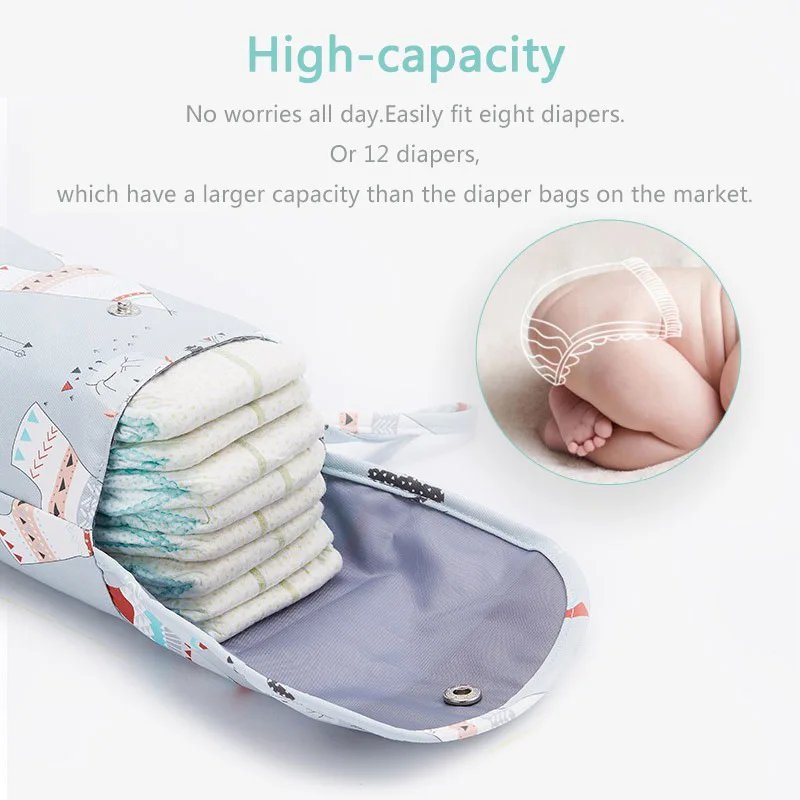 حقيبة منظم حفاضات الأطفال قابل - مراجعة Baby Clothing Hamper وسعره