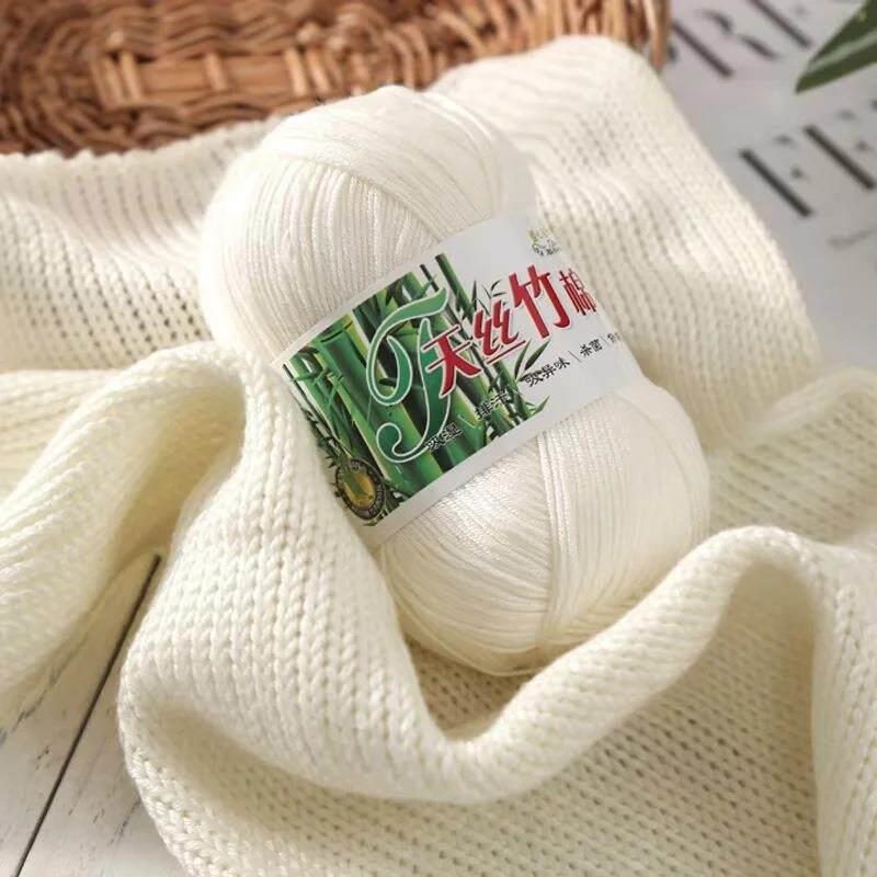 خيوط قطنية نقية من خيوط البامب - مراجعة Baby Clothing Yarn وسعره