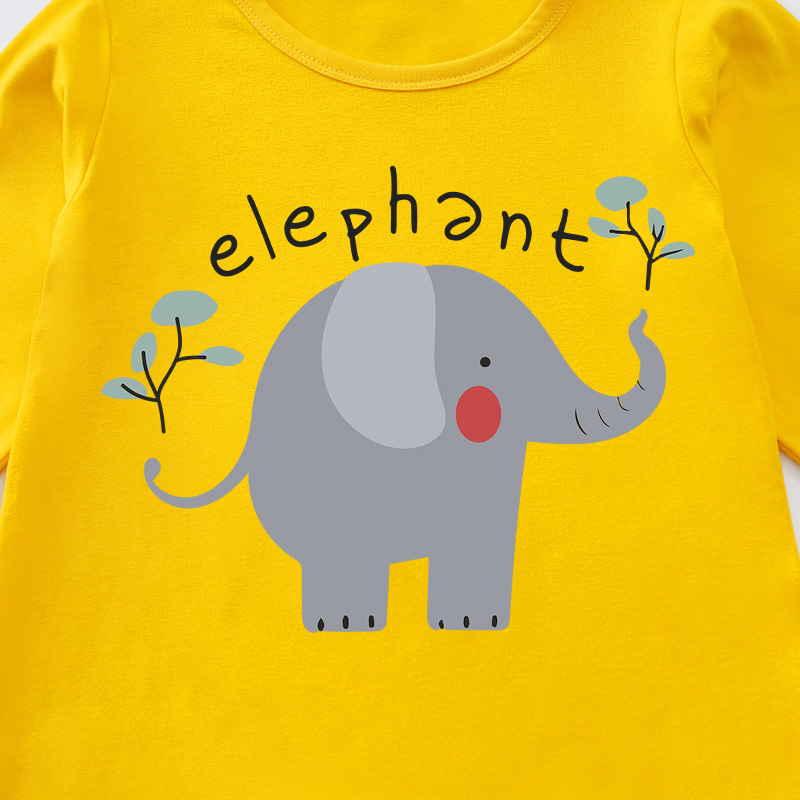 تي شيرت أطفال بأكمام طويلة كرت - مراجعة Baby Clothing Elephant وسعره